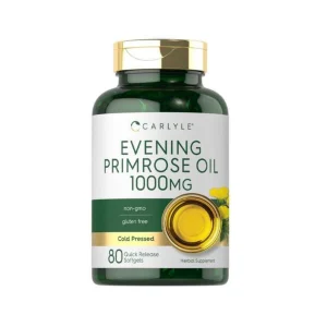 carlyle evening primrose oil 1000mg 80 softgels