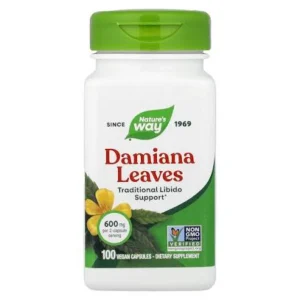 damiana leaves 100 veg caps